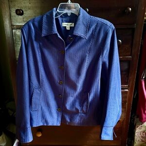 Coldwater Creek blue Jacket